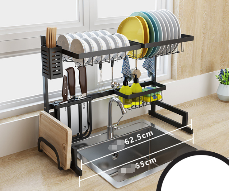 PEPTAM  Multi-Tier Stainless Steel Kitchen Storage Shelf