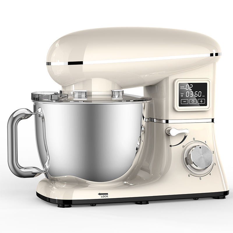 PEPTAM Electric Flour Mixer – Household Kitchen Dough Mixer for Baking