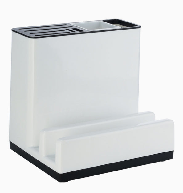 Kitchen Knife & Tableware Storage Holder Rack – Space Saving Cabinet Organizer for Utensils
